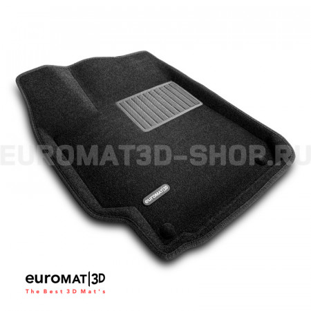 Текстильные 3D коврики Euromat3D Business в салон для Toyota Camry V40 (2006-2011) № EMC3D-005104