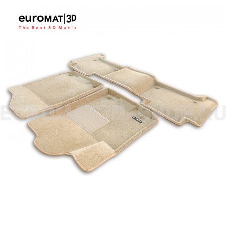 Текстильные 3D коврики Euromat3D Business в салон для Infiniti QX56, QX80 (2010-2015-) № EMC3D-002813T Бежевые Текстильные 3D коврики Euromat3D Business в салон для Infiniti QX56, QX80 (2010-2015-) № EMC3D-002813T Бежевые