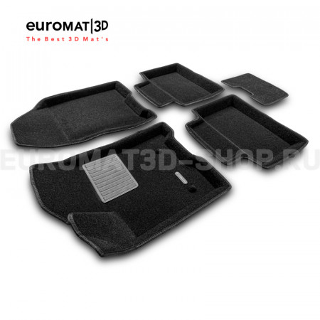 Текстильные 3D коврики Euromat3D Business в салон для Lada Vesta (2015-) № EMC3D-005308 Текстильные 3D коврики Euromat3D Business в салон для Lada Vesta (2015-) № EMC3D-005308