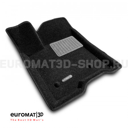 Текстильные 3D коврики Euromat3D Business в салон для Lada Vesta (2015-) № EMC3D-005308 Текстильные 3D коврики Euromat3D Business в салон для Lada Vesta (2015-) № EMC3D-005308