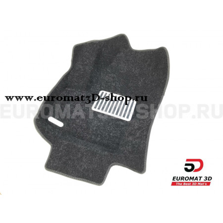 Текстильные 5D коврики с высоким бортом Euromat3D в салон для Ford Kuga (2013-) № EM5D-002210