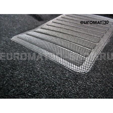 Текстильные 3D коврики Euromat3D Premium в салон для Land Rover Range Rover Vogue L405 (2013-2021) № EMPR3D-003106