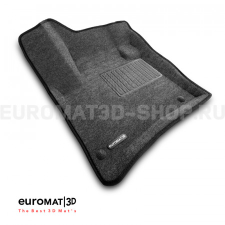 Текстильные 3D коврики Euromat3D Business в салон для Porsche Cayenne (2010-2017) № EMC3D-004101G Серые Текстильные 3D коврики Euromat3D Business в салон для Porsche Cayenne (2010-2017) № EMC3D-004101G Серые