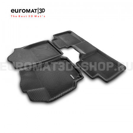 3D коврики Euromat3D EVA в салон для Toyota Camry V40 (2006-2011) № EM3DEVA-005104