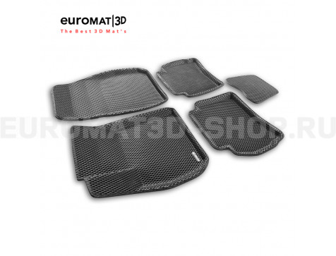 3D Коврики Euromat3D EVA В Салон Для Opel Insignia (2017-) № EM3DEVA-001507