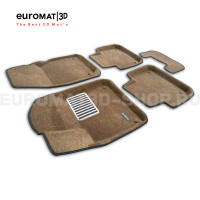 Текстильные 3D коврики Euromat3D Lux в салон для Volkswagen Touareg (2018-) № EM3D-004106R Коричневые Текстильные 3D коврики Euromat3D Lux в салон для Volkswagen Touareg (2018-) № EM3D-004106R Коричневые