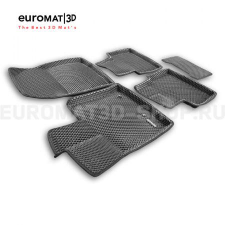 3D коврики Euromat3D EVA в салон для Toyota Rav 4 (2026-) (XA60) № EM3DEVA-005114