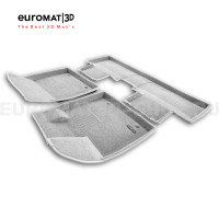 Текстильные 3D коврики Euromat3D Business в салон для Geely EX5 EM-i (..